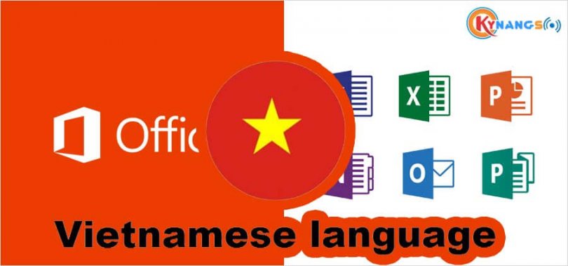 Office tiếng việt, Hướng dẫn cách cài đặt ngôn ngữ tiếng Việt cho Office 2016